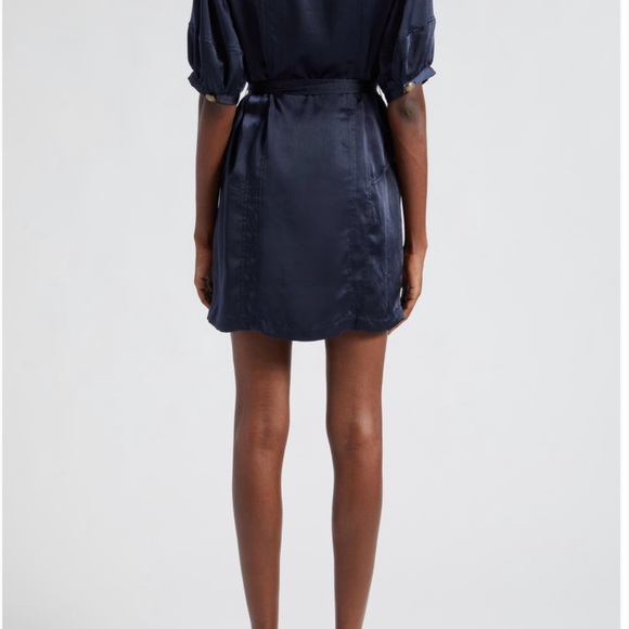 Ramy Brook Murphy Shirt Mini Dress Size 10 - Picture 2 of 8